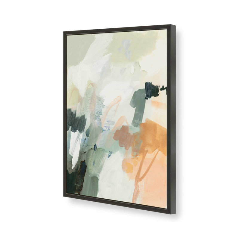 «Whispers of Nature II», reproduction, Encadrement ouvert, noir satiné, H 15 po x l 12 po