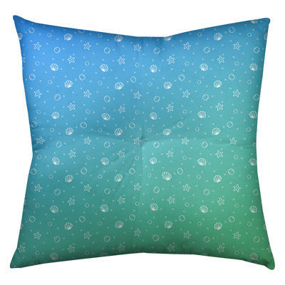 Katelyn Elizabeth Outdoor Reversible Throw Pillow