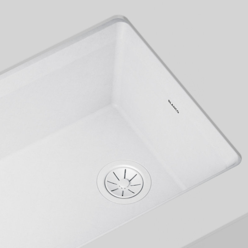 BLANCO PLASTIC BASKET STRAINER WHITE, White