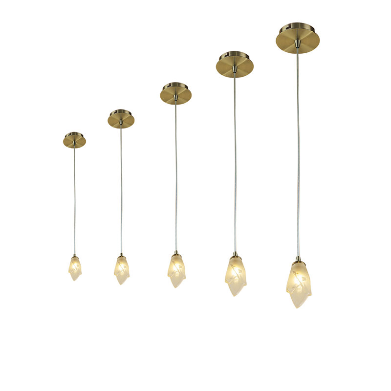 Cottone 1 - Light Cylinder Pendant, Antique Brass