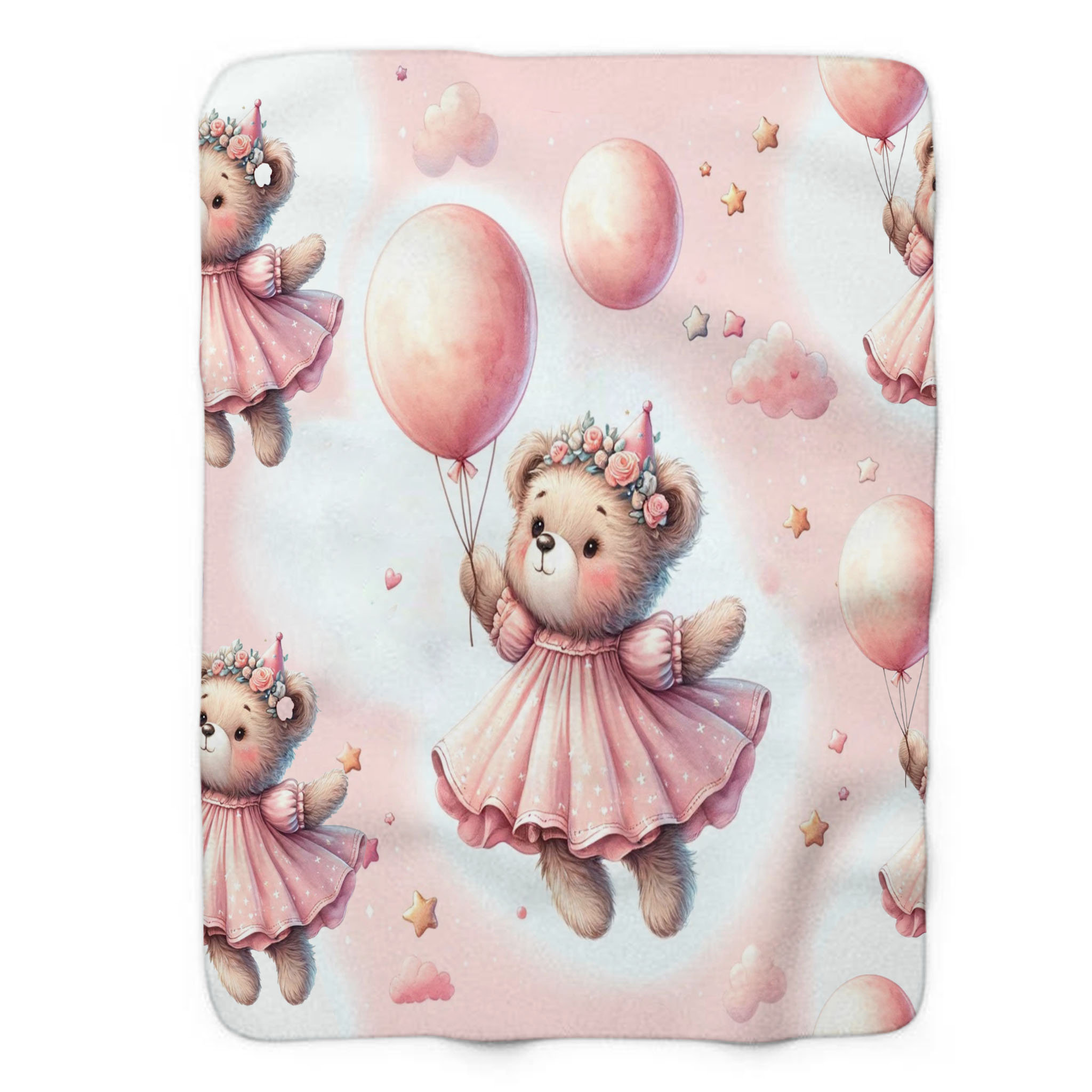 Pink Cub MentionedYou Pink Cub - 1 Piece Premium Blanket | Wayfair