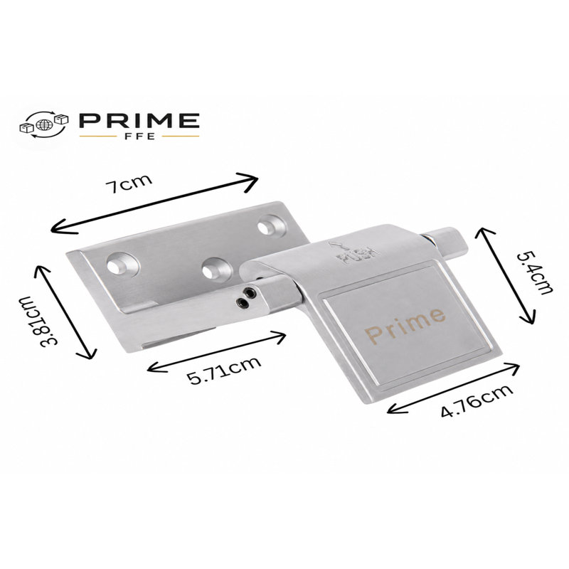 Loquet de porte d'intimité, verrou de sécurité avec vis en acier inoxydable pour portes à ouverture intérieure, verrou de sécurité extra haut pour porte d'entrée (