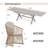 7- Piece Outdoor Dining Set With Extendable Table-1492062525