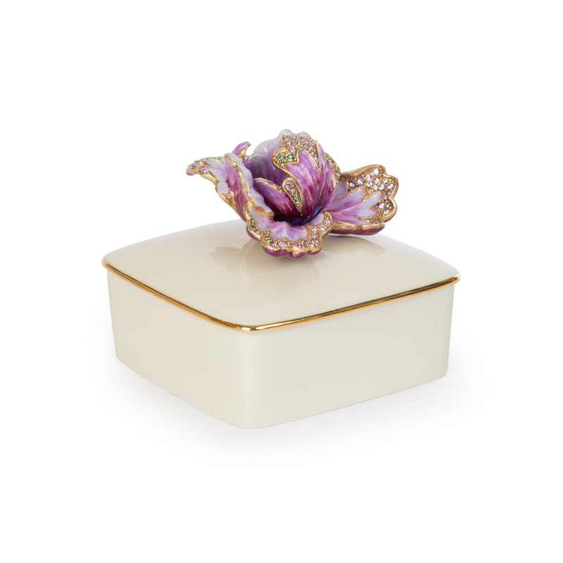 TULIP COLLECTION Porcelain China Decorative Box