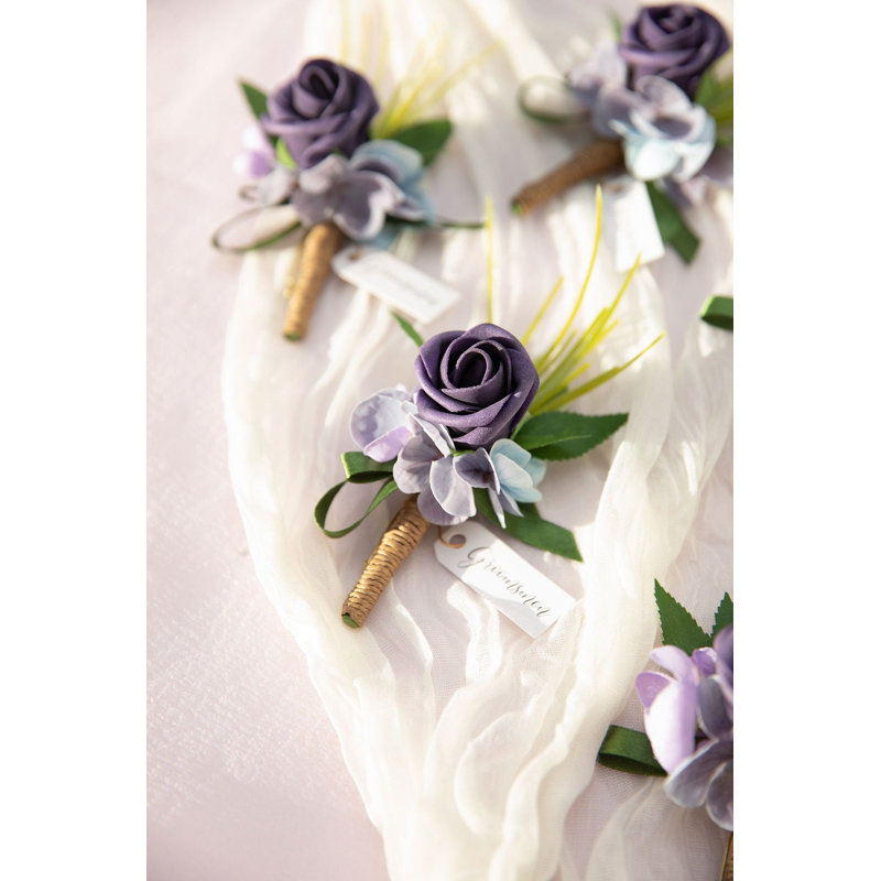 Boutonnières Ling's Moment en Rêve Violet Éthéré, Mauve