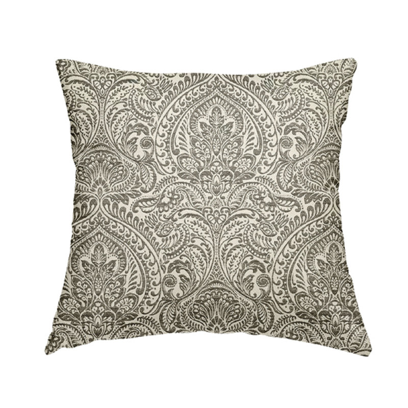Poe Damask Square Cushion, 43 x 43 cm