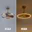 Ventilateur de plafond 24 pouces à intensité variable avec lumière DEL et télécommande-130187162