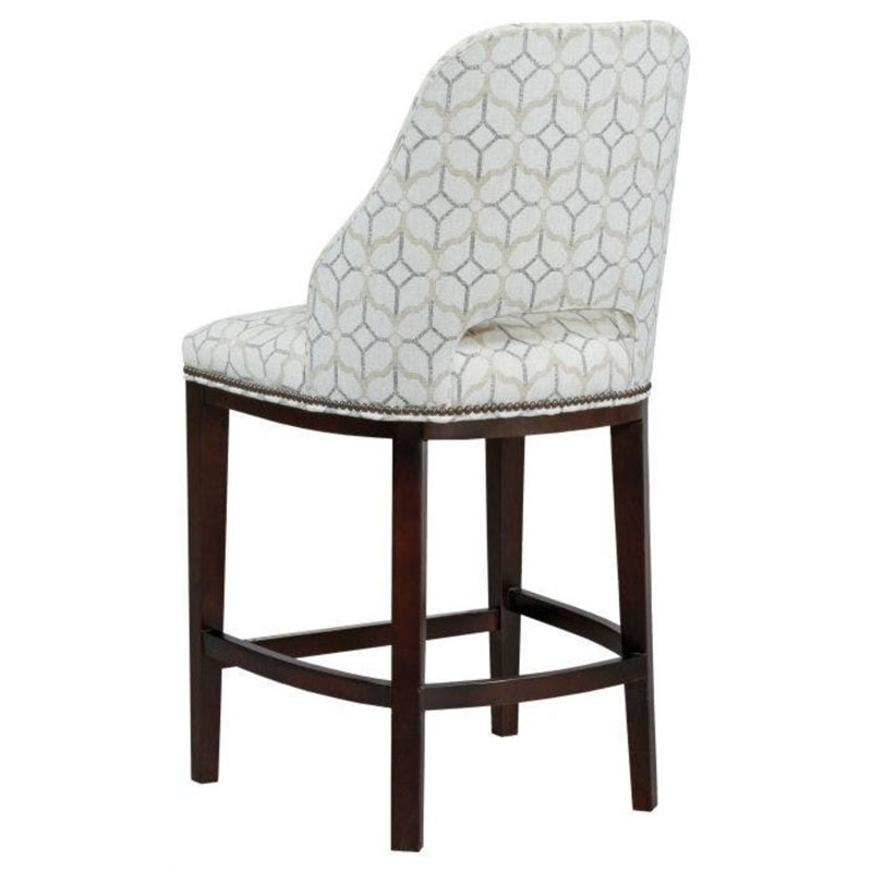 Tabouret de comptoir 26,5 po Darien, Amande chamois, Noisette 8794