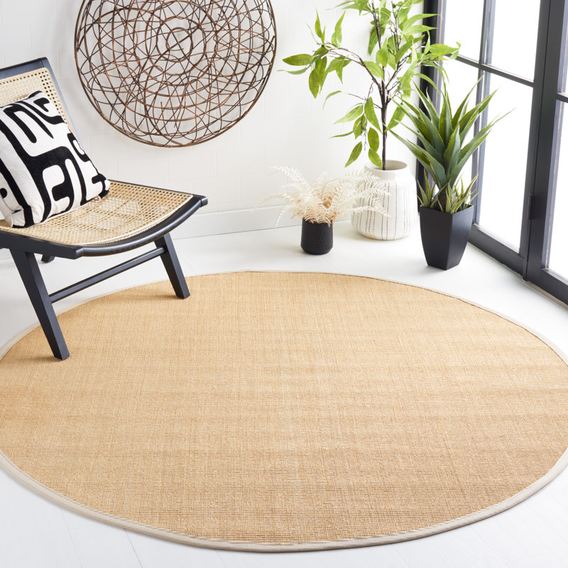 Roeidi Jute / Sisal Area Rug, Round 183 cm