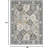 Moroccan Trellis Washable Rug - Vintage Floral Print Non-Slip Carpet for Living Room, Bedroom & Entryway in Multiple Sizes-1203303543