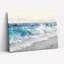Tableau mural sur toile tendue représentant des vagues océaniques et un paysage marin-368624369