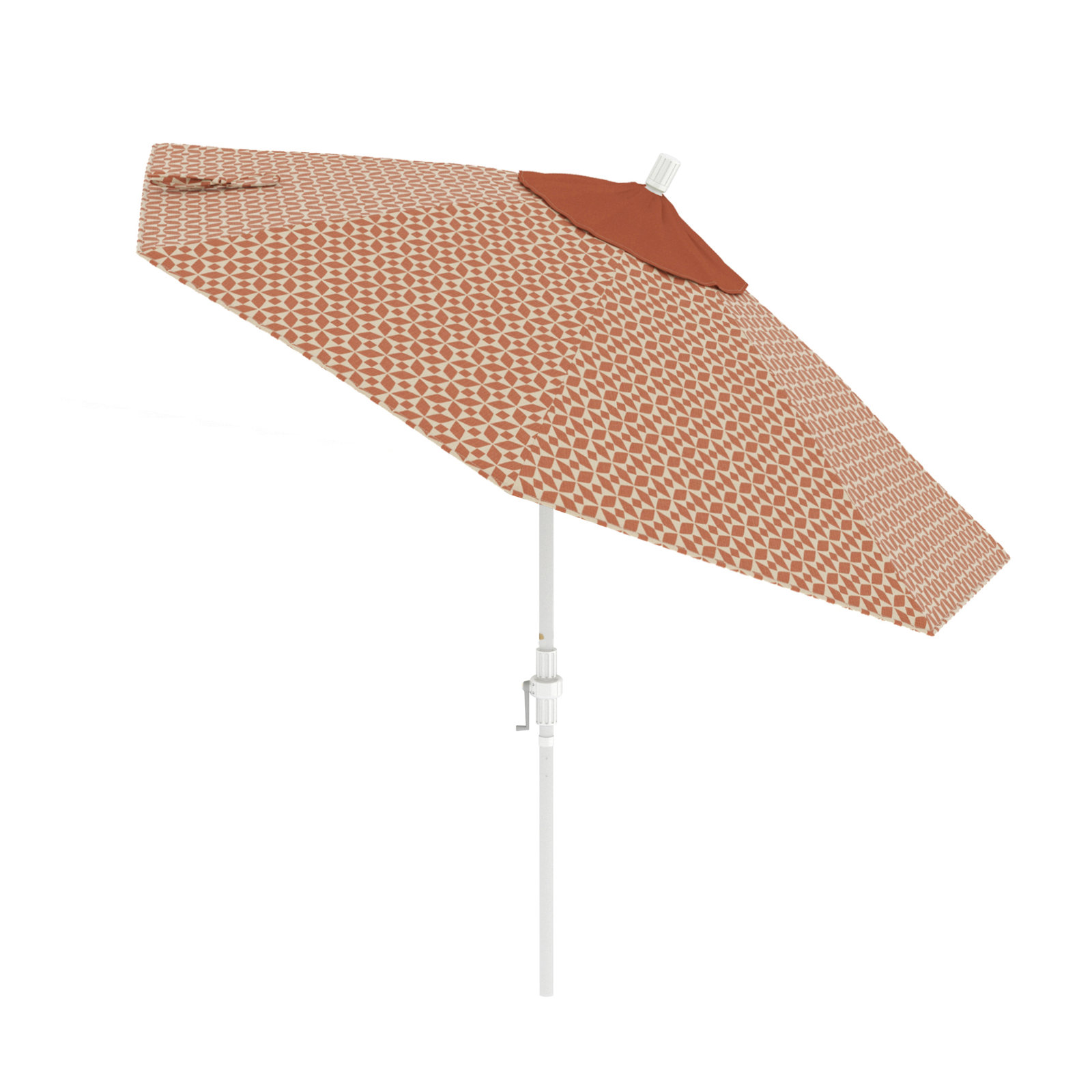 Santana 9' Umbrella, Marquee Peach - Pacifica Premium