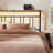 Floating Bed Frame with Storage Headboard,Modern Metal Platform Bed with LED & Charging Station,No Box Spring Needed-415207673
