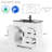 36" Single Bathroom Vanity With Black Sink Top, Faucet And Drain, Hand Painted