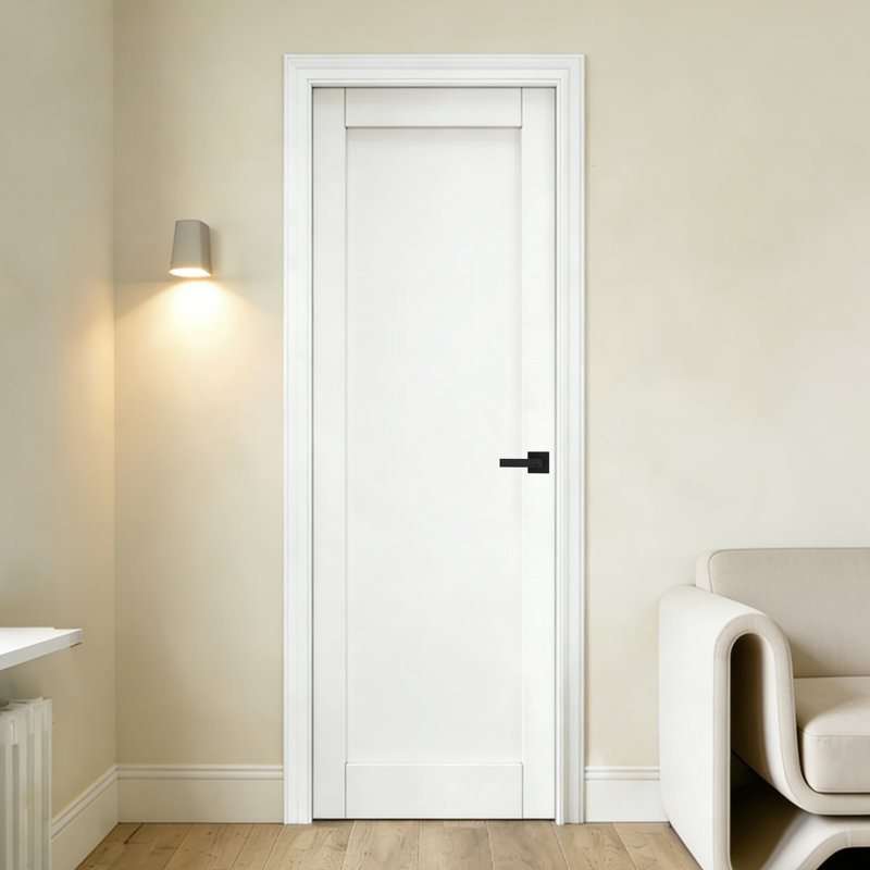 Porte de garde-manger avec panneau de porte standard 1 poignée Lite, 24 po x 80 po