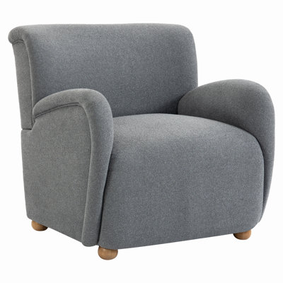  Wingback Upholstered Accent Chair