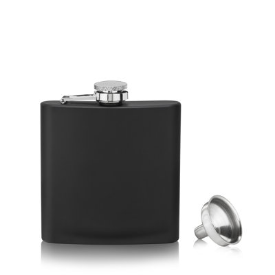 Fiole en acier inoxydable 6 oz Trueflask