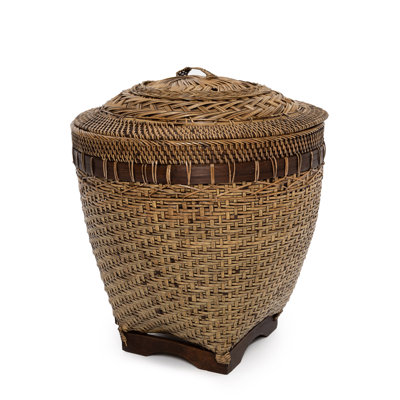 Rosalind Wheeler Rattan Decorative Basket