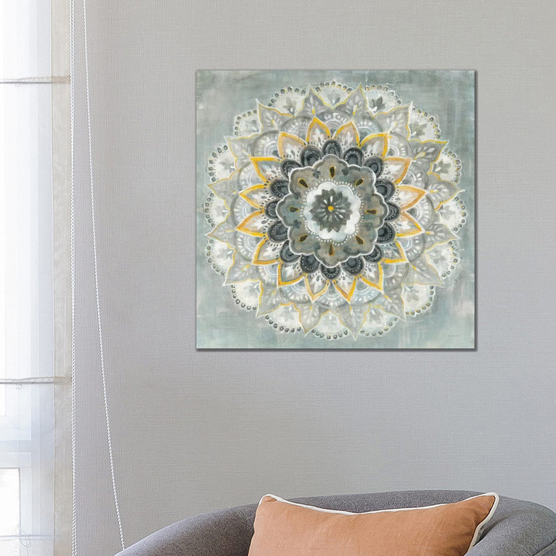 Sunburst 1 Piece Wrapped Canvas Painting, 66.04 cm H x 66.04 cm W