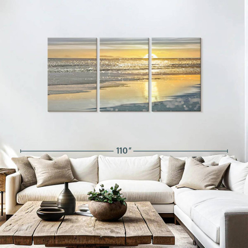 Gillard That Sunset Moment, H 39 po x l 80 po
