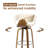 Tavar Upholstered Faux Leather Bar Stool-2070517374-2052157481