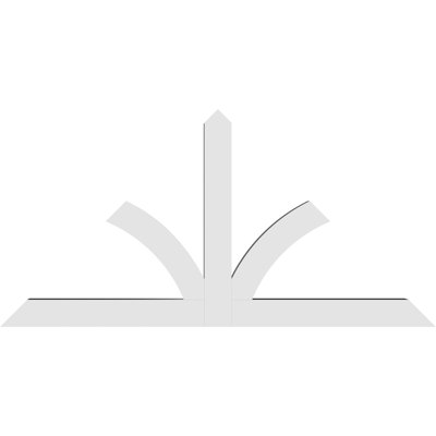 Support pour pignon en PVC de qualité architecturale Richland