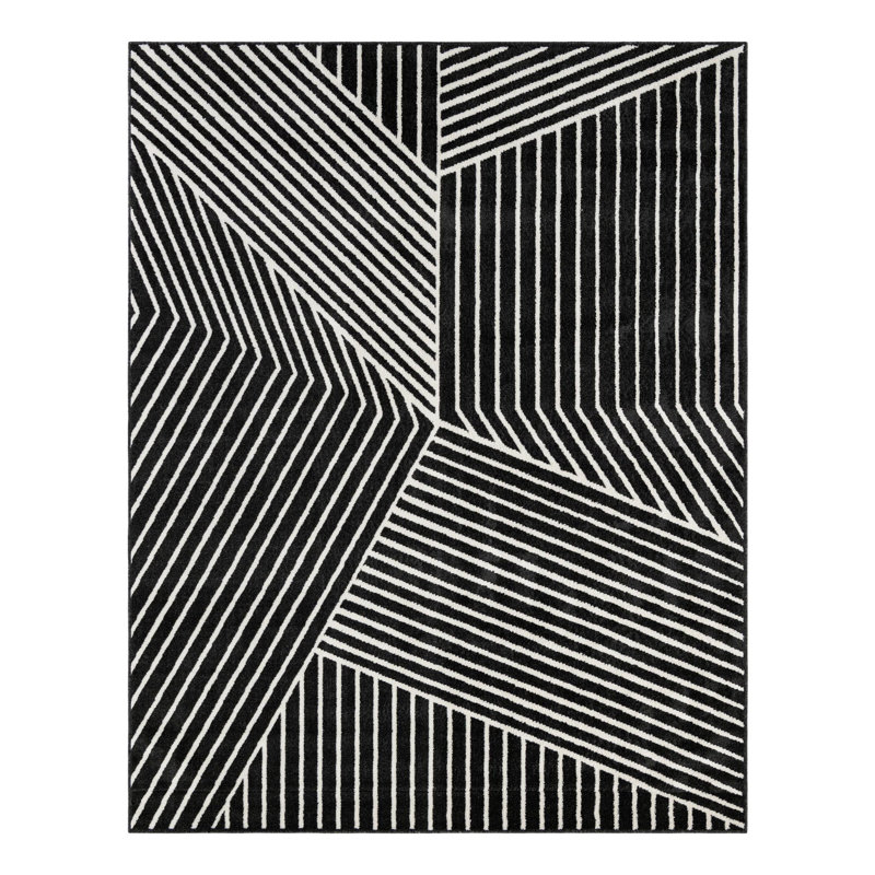 Tapis Latitude Run® Orkla Nikolis noir, Rectangle 7 pi 10 po x 10 pi