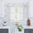 Archaeo Akari Slub Textured Linen Blend Semi-Sheer Rod Pocket Kitchen Curtain Tier Pair-1892771870-1892771871