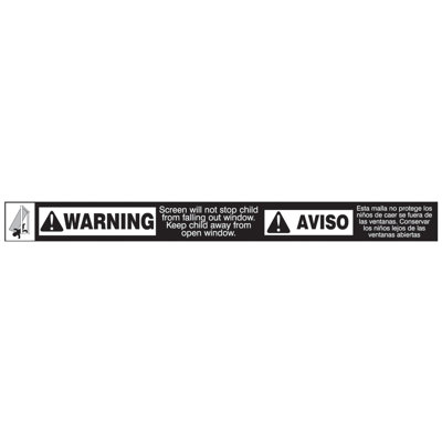 Prime-Line Screening warning Labels