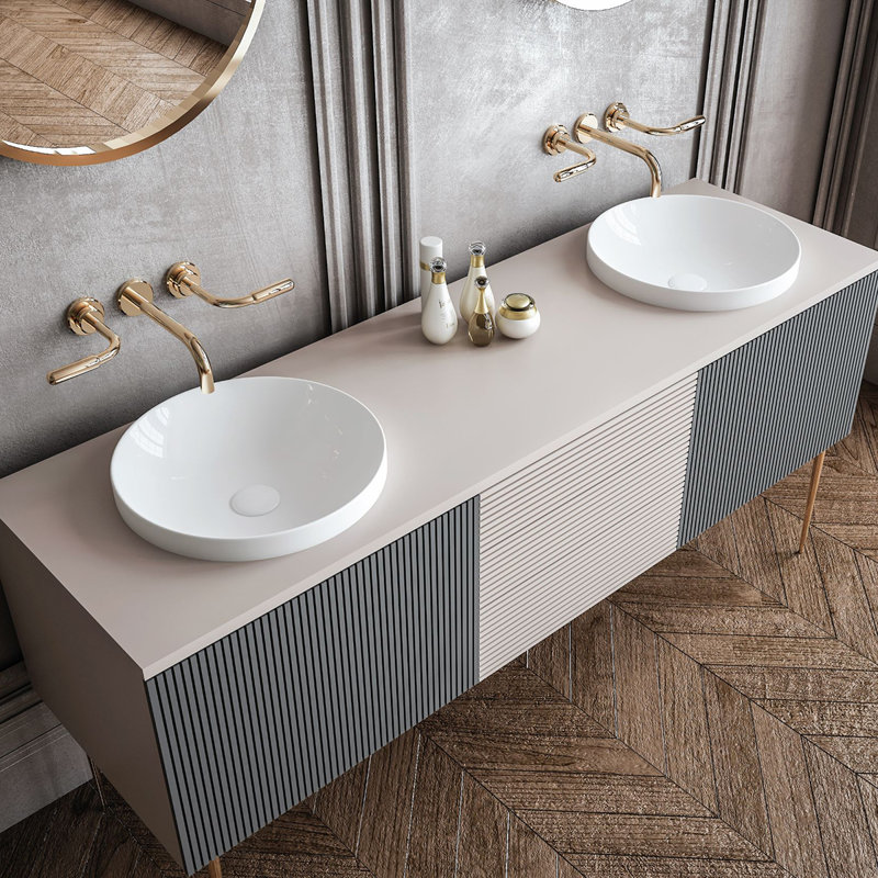 Fly 16.9'' L Bathroom Sink, Matte Black