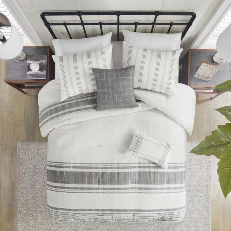Ensembles de literie en coton douillet, jacquard surdimensionné, charme campagnard