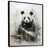 Black Floater Framed