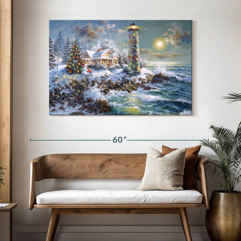 Lighthouse merriment Aletra, H 32 po x l 48 po