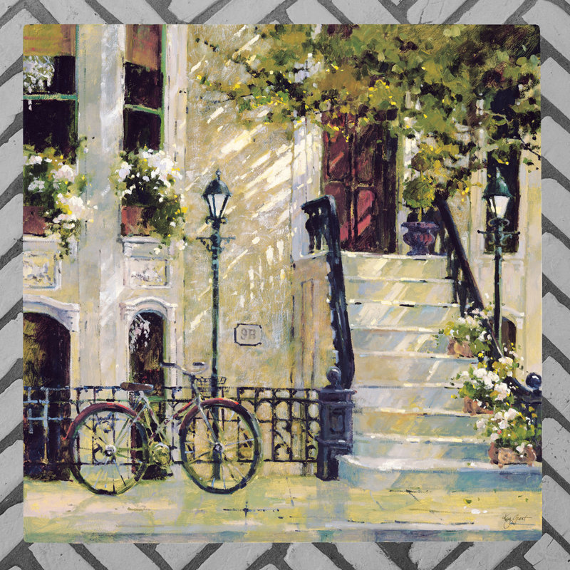 K GRANT Traditional Buildings & Architecture Wall Decor on Ceramic