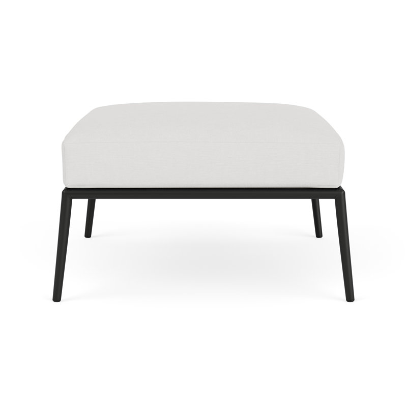 Escape Outdoor Ottoman, Canvas Natural