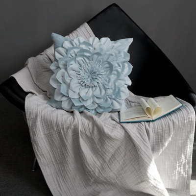 Appliqued Velvet Pillow Cover