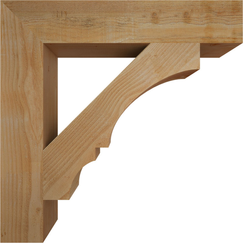 Support de sciage grossier l 6 po x P 34 po x H 34 po, sapin Douglas, L 6 po x P 34 po x H 34 po, Sapin Douglas scié brut