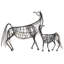Cheval de la dynastie Ming - Bronze antique-11894079