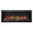 Black Electric Fireplace with 5000 BTU-1055653351