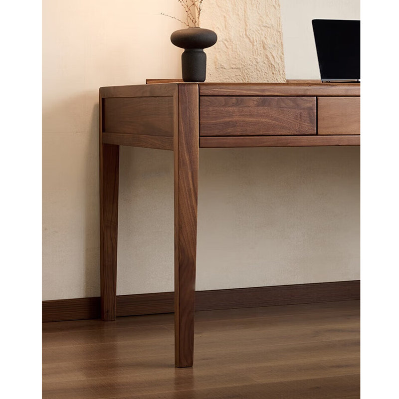 Bureau de style moderne en bois, H 29,92 po x l 59,06 po x P 29,53 po