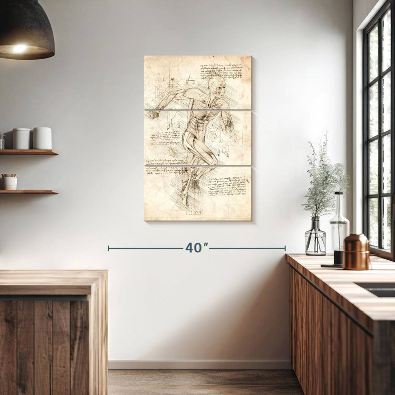 Keiri Human Body Running, 38" H x 24" W