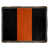 Black/Orange