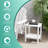 2-tier 14x13in HDPE Outdoor Adirondack Table-423429433
