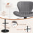 Adjustable Bar Stool With Footrest, 360° Swivel Metal Counter Stool,Set Of 2-1090610836