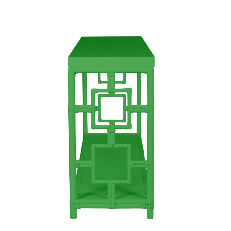 Sobe 60'' W Console Table, Bright Green