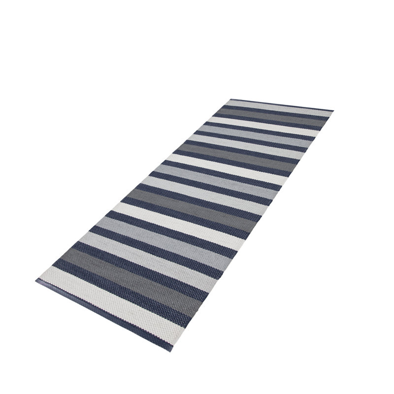 Ridgewood cm Striped Hand Woven Indoor / Outdoor Area Rug, Runner 60 x 150cm