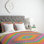 Housse de couette simple ancient rainbow