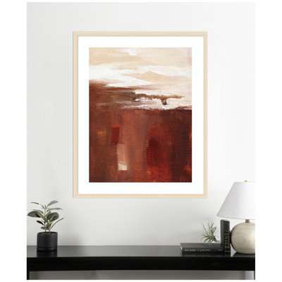 Earthen Abstract by Andlau Framed Wall Art Print