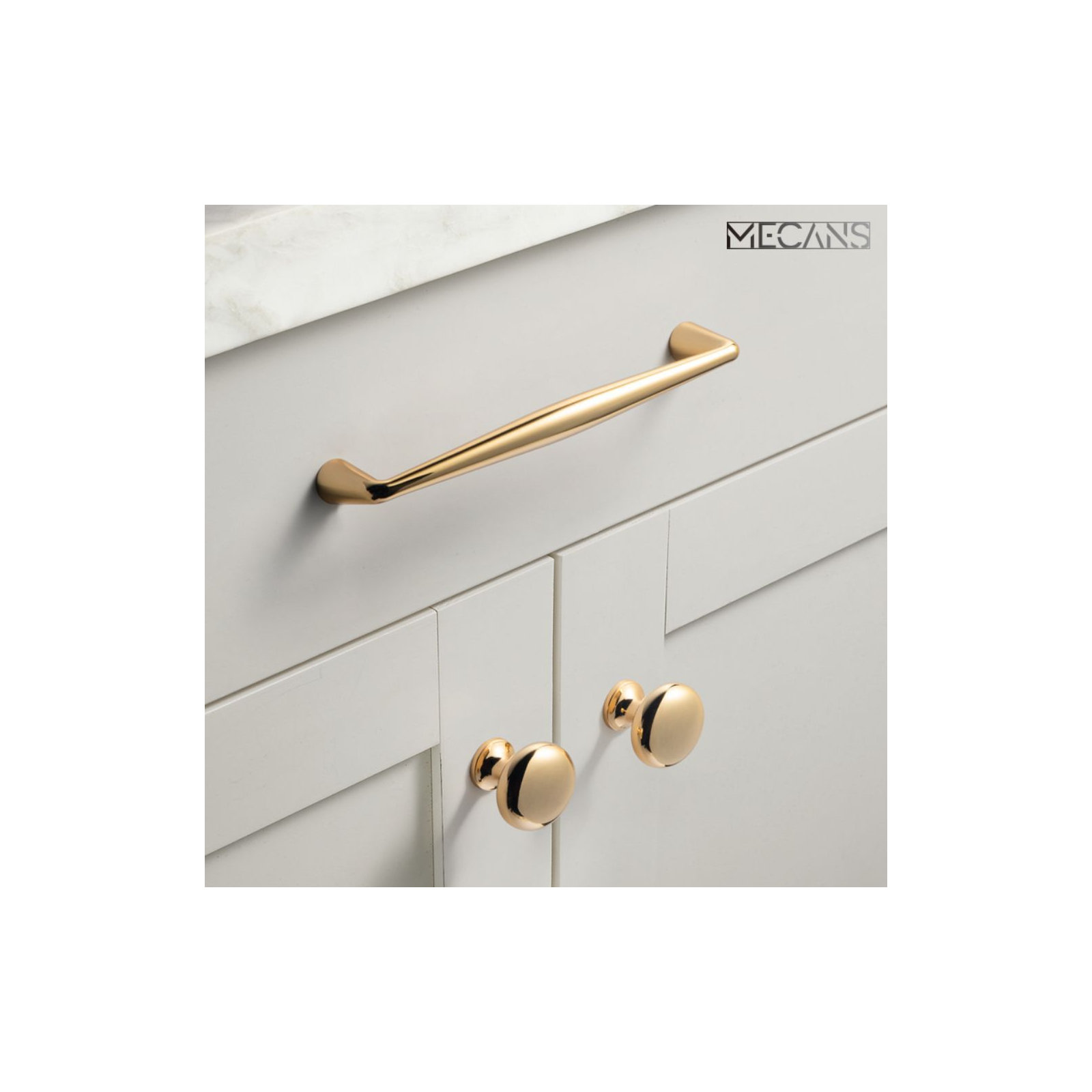 Center Bar Pull Multipack , Gold, 5 1/16"