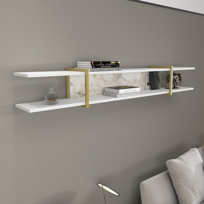 Aburto Picture Ledge Wall Shelf